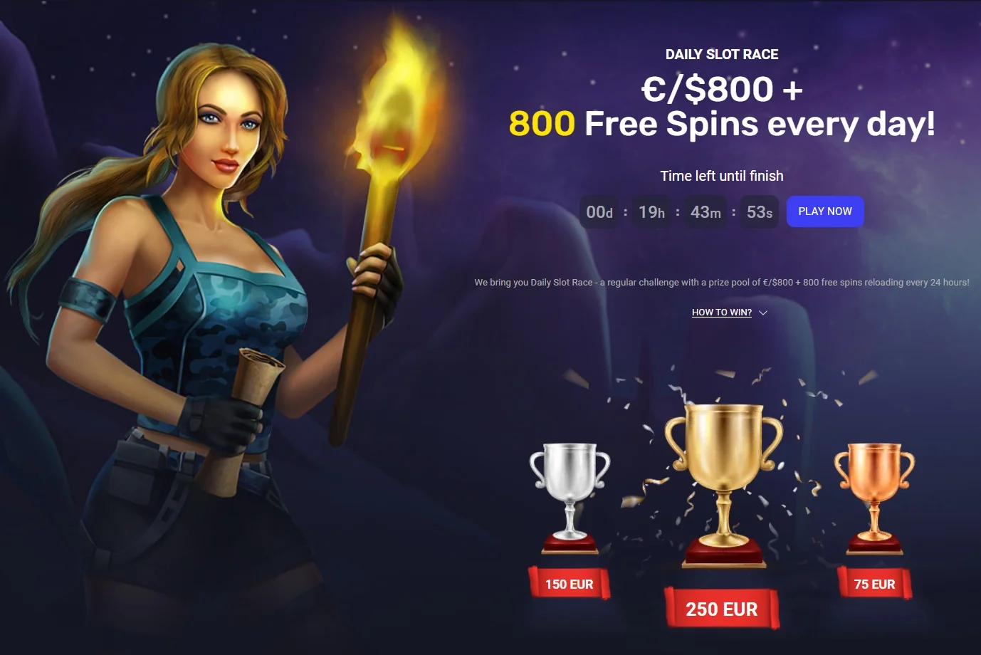 Woo Casino Daily Slot Race