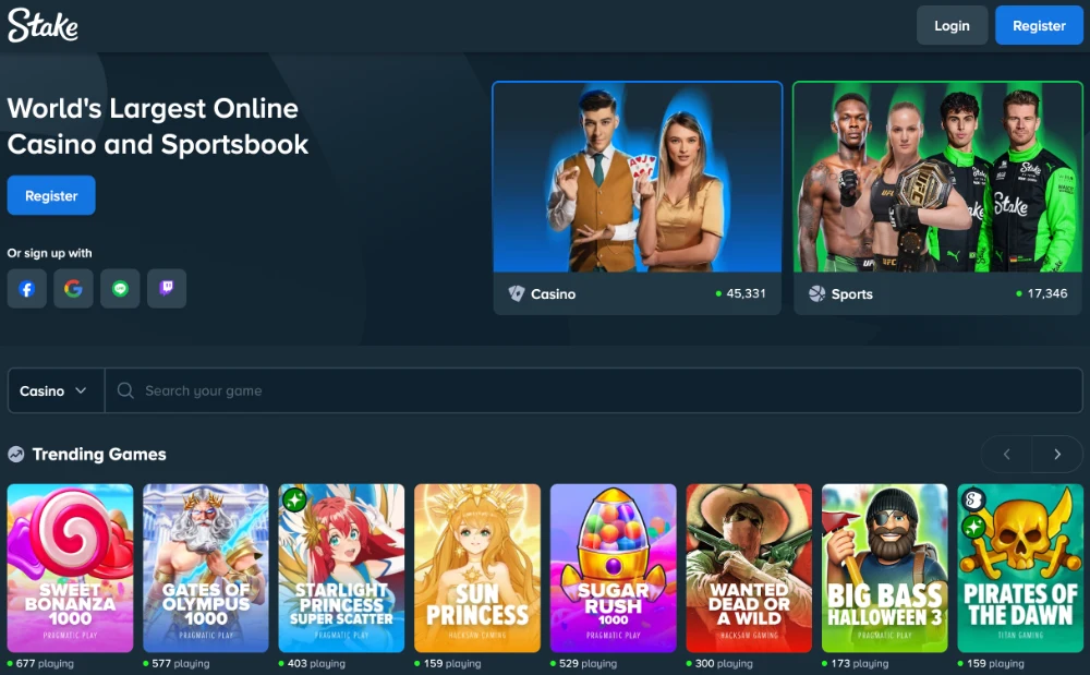 Stake Casino Official Web Site